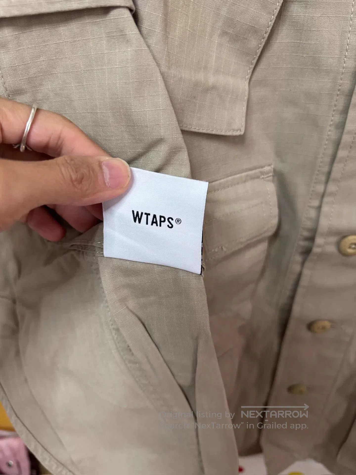 Wtaps modular long sleeve cotton ripstop jacket. Size US S / EU 44-46 / 1 - 5 Thumbnail