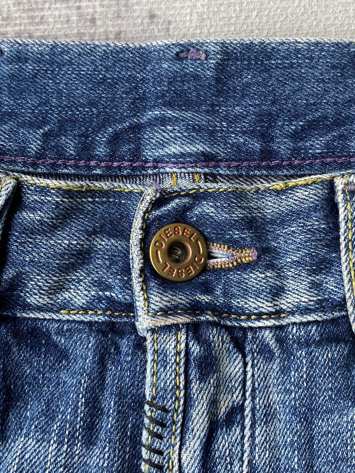 Diesel Vintage Diesel Super Flared Denim / Tornado Mart Size US 31 - 10 Thumbnail