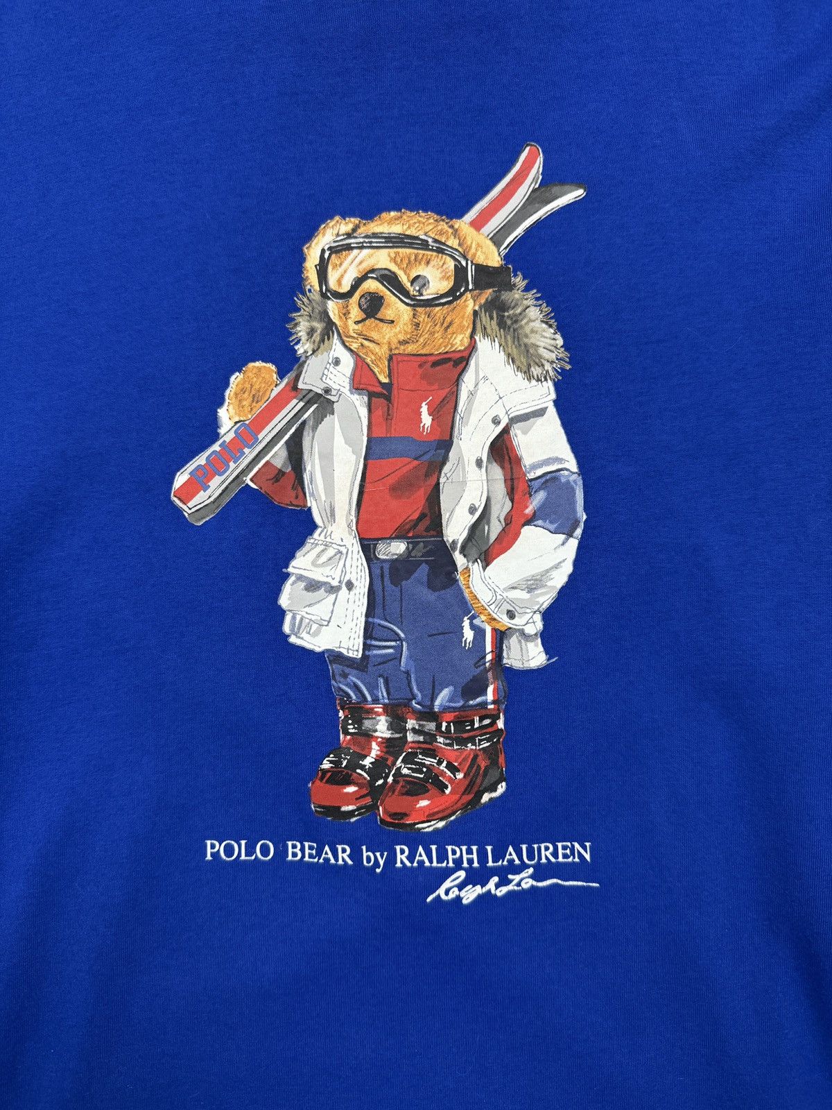 Polo Ralph Lauren Polo Ralph Lauren Polo Bear Long sleeve Tee Shirt Size US XXL / EU 58 / 5 - 3 Thumbnail