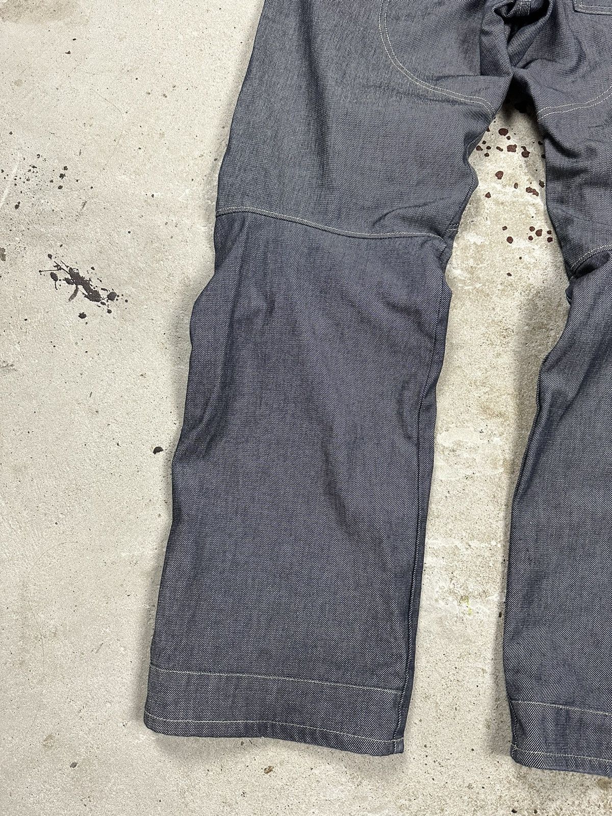G-Star × Japanese Brand × Vintage Vintage Y2K G Star Raw Baggy Elwood Double Knee Pants Size US 33 - 9 Thumbnail