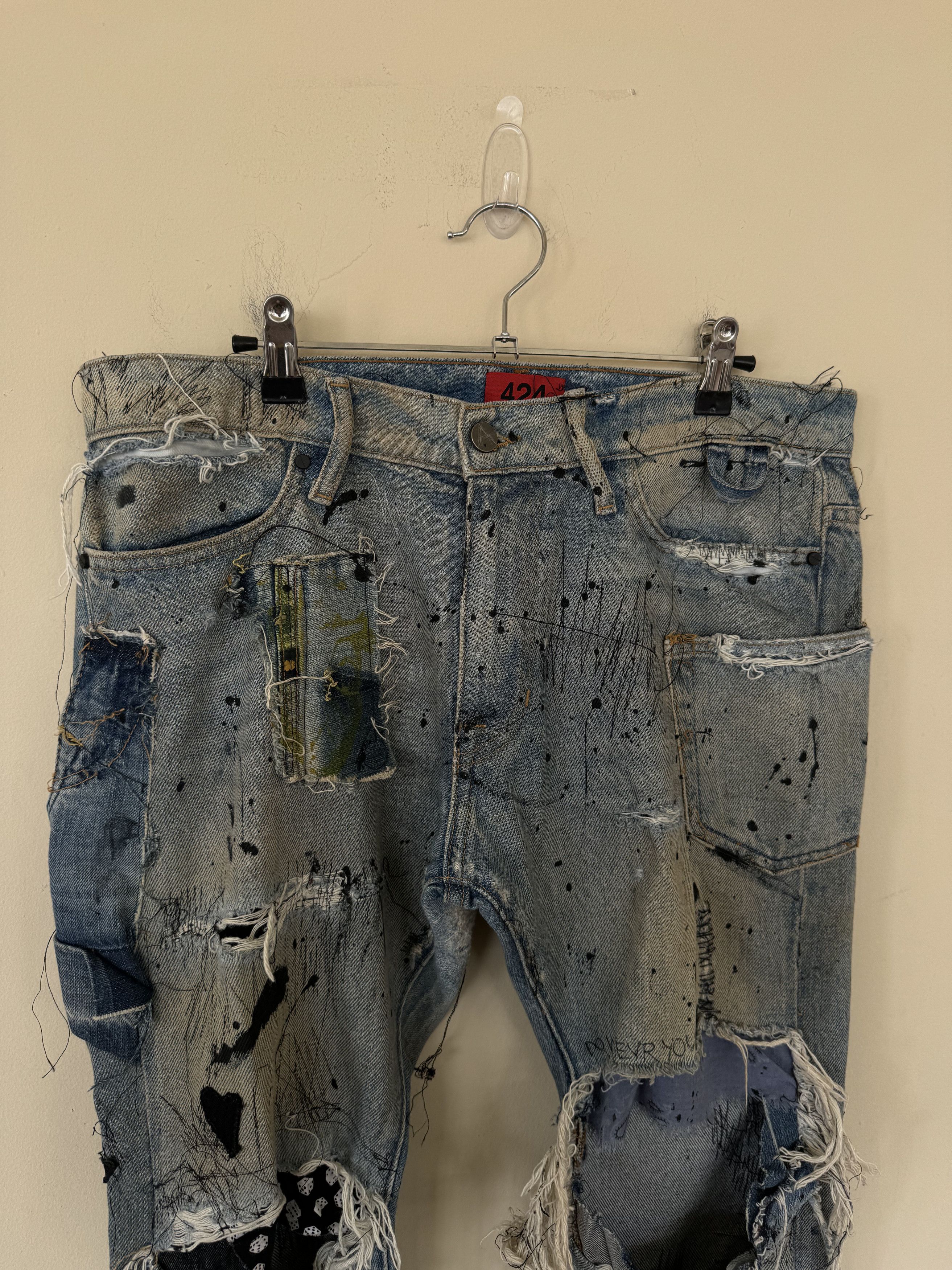 424 Ant Label x 424 Denim Size US 32 / EU 48 - 7 Thumbnail