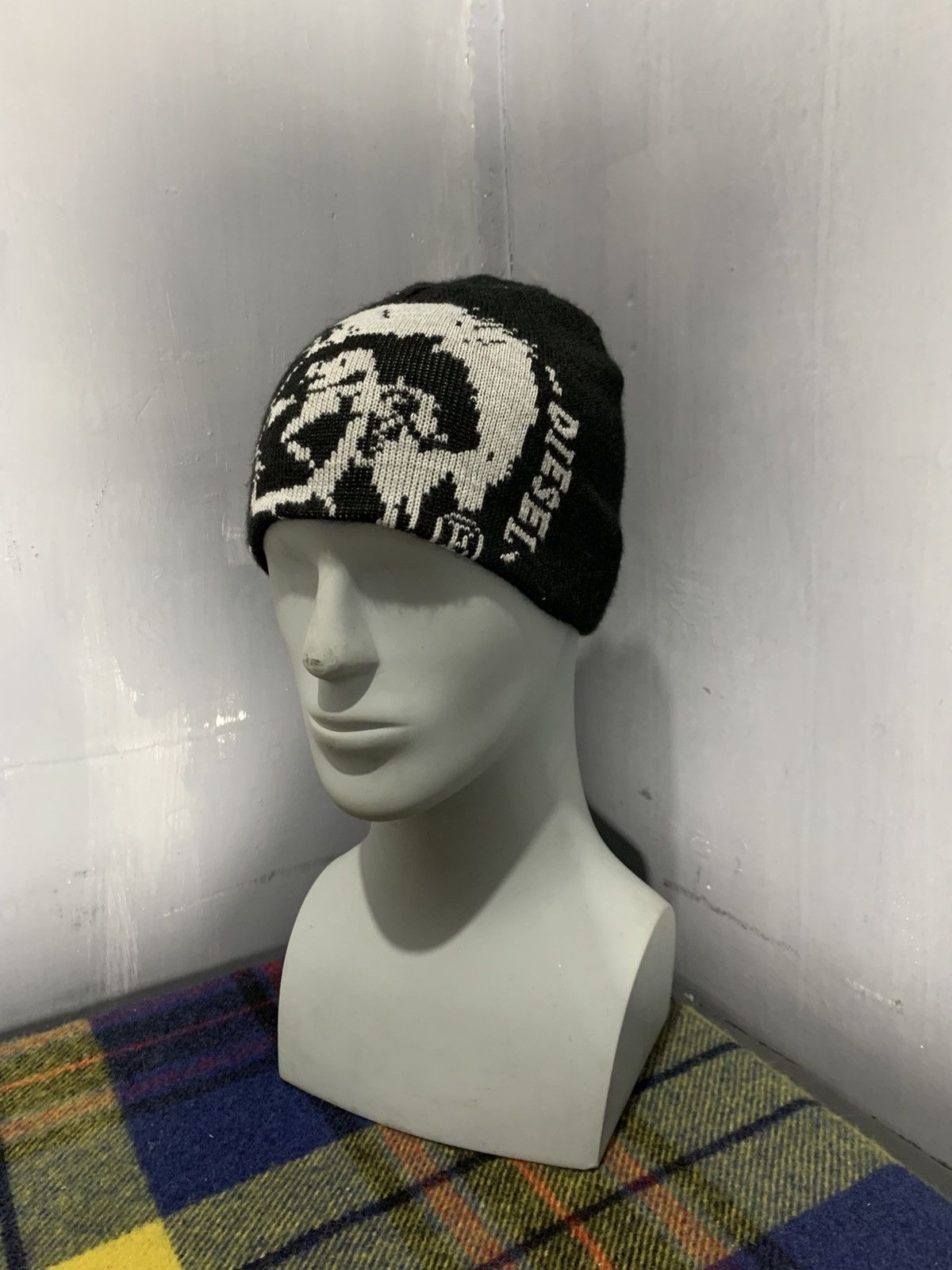 Japanese Brand Diesel Mohawk Japanese style beanie hats rare Size ONE SIZE - 1 Thumbnail