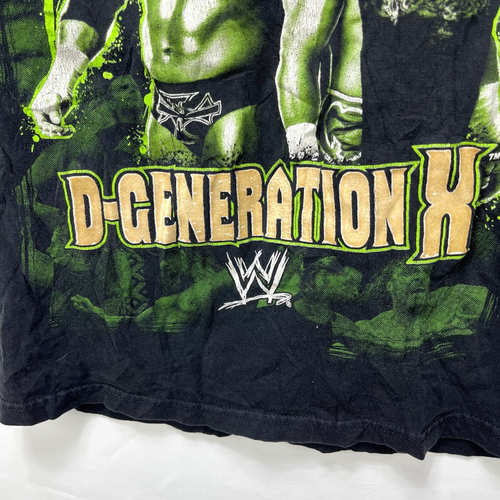 Vintage VINTAGE WWE DX Degeneration X Triple H Shawn Michaels T-Shirt Small Shirt Mens 1990s Black Size US S / EU 44-46 / 1 - 5 Thumbnail