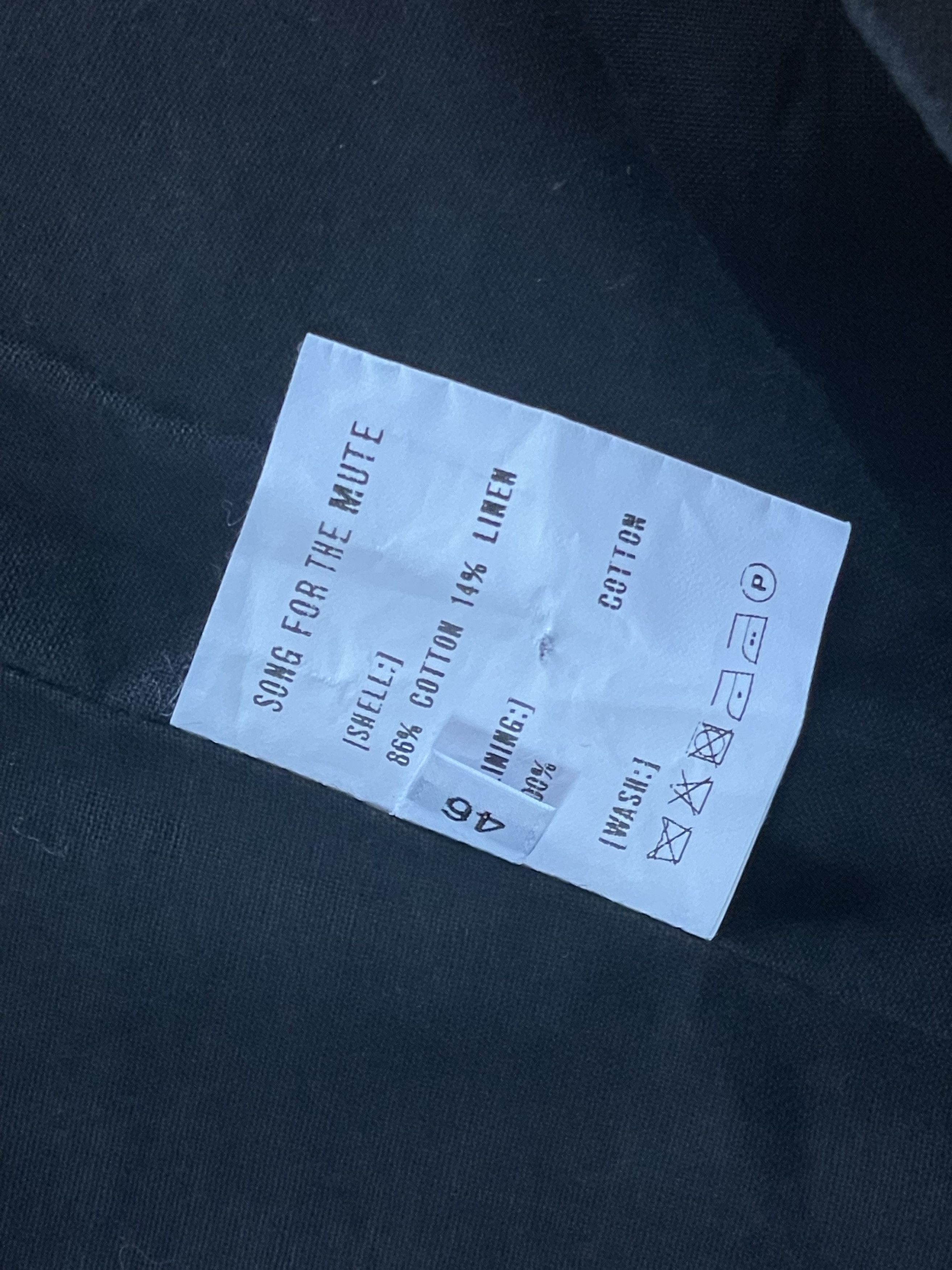 Song For The Mute Linen Blend Pant 2014 Size US 30 / EU 46 - 8 Thumbnail