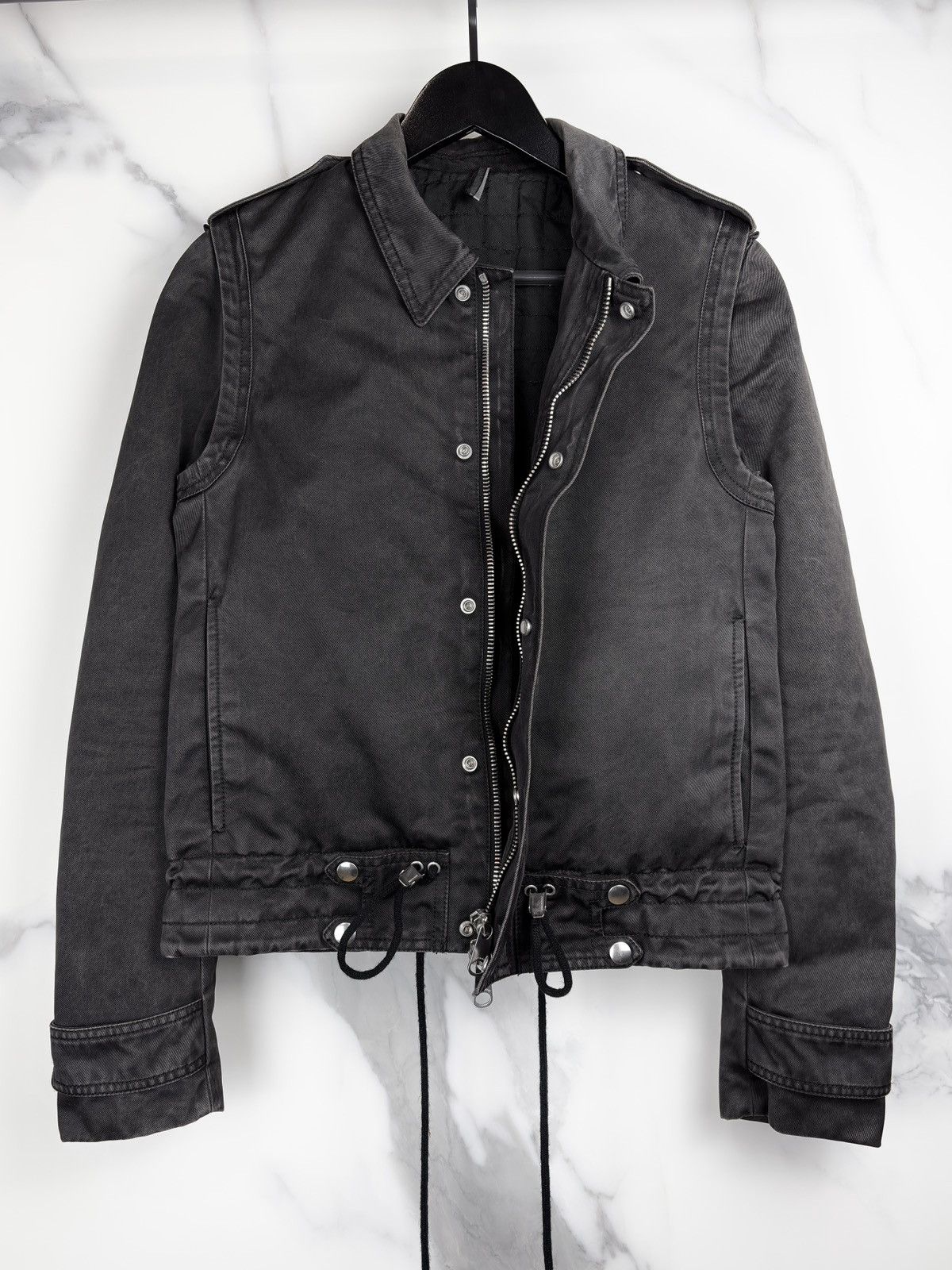Dior AW08 Dior Homme Padded Bondage Military Jacket Blouson Size US S / EU 44-46 / 1 - 1 Thumbnail