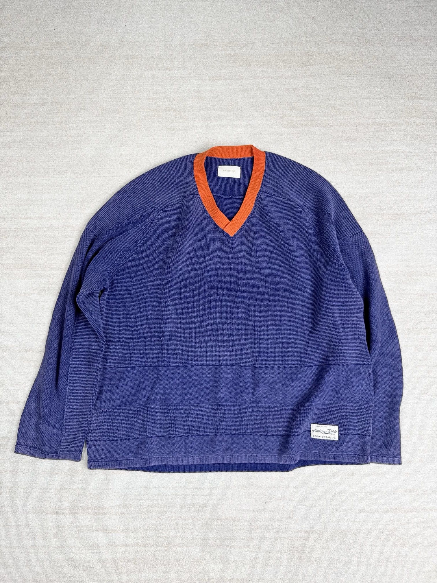 Aime Leon Dore Knit Hockey Jersey Size US S / EU 44-46 / 1 - 2 Thumbnail