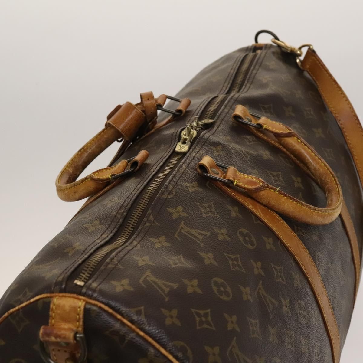 Louis Vuitton LOUIS VUITTON Monogram Keepall Bandouliere 55 Boston Bag Size ONE SIZE - 6 Thumbnail