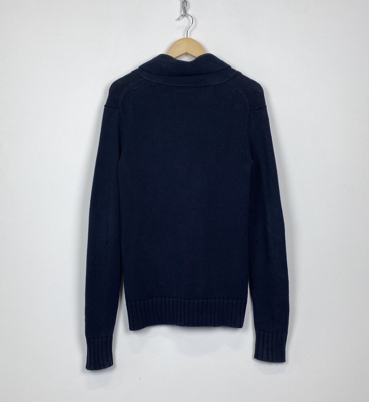 Allsaints Allsaints Spitalfields Duffle Knit Cardigan Linen/Cotton Men Size US S / EU 44-46 / 1 - 7 Thumbnail