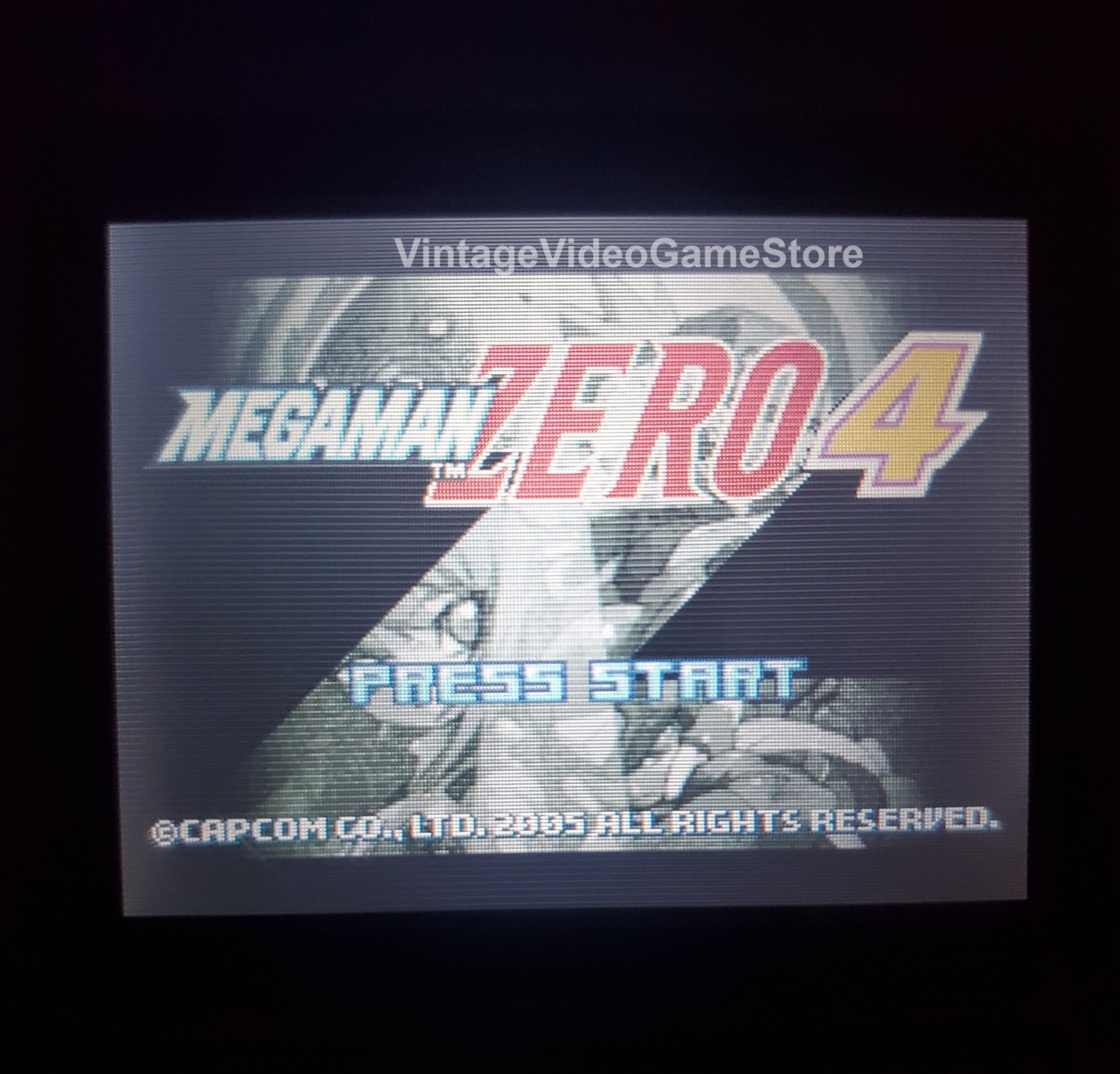 Nintendo Mega Man Zero 1 2 3 4 Battle Network Bass GBA Video Game Size ONE SIZE - 5 Thumbnail