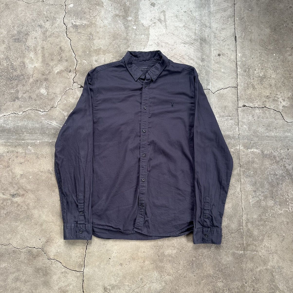 Allsaints × Japanese Brand Shirt Allsaints caligula LS Size US XL / EU 56 / 4 - 3 Thumbnail