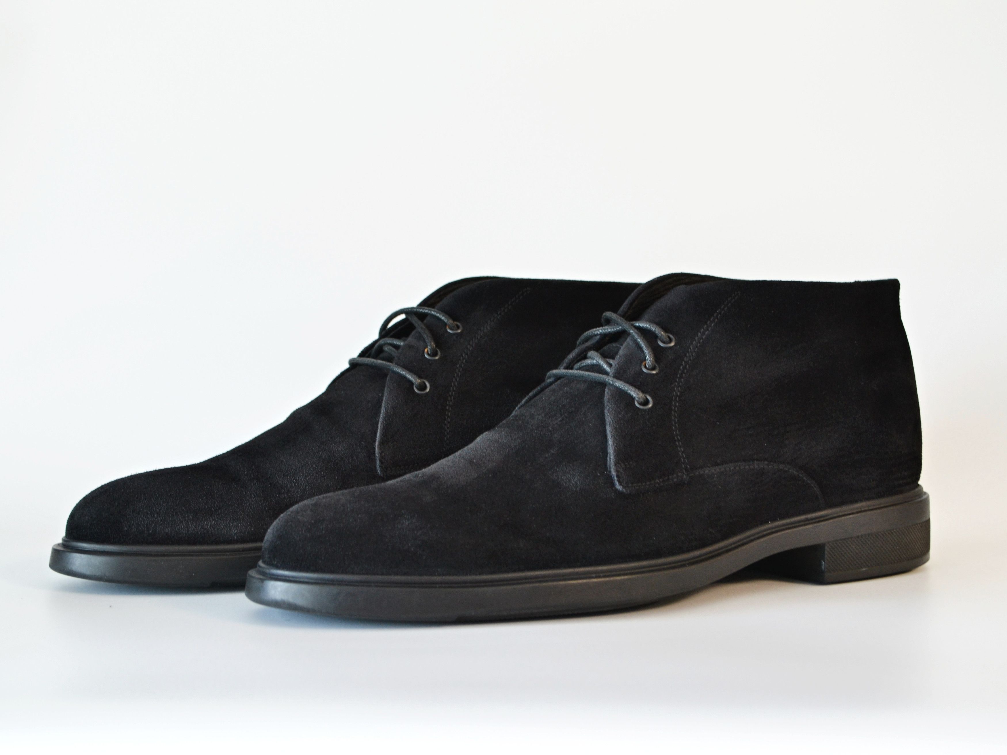 Hugo Boss Hugo Boss Suede Desert Boots Dark Blue US9 Size US 9 / EU 42 - 3 Thumbnail