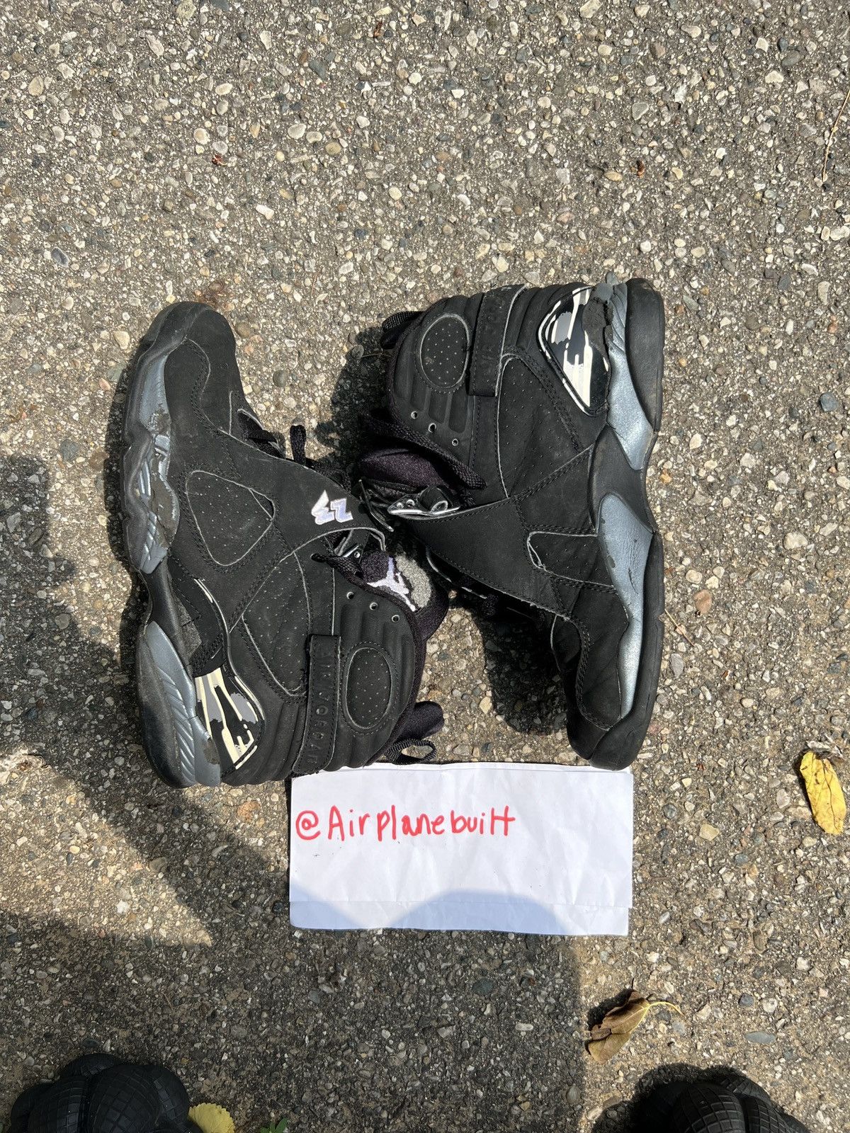 Air Jordan 8 chrome size 8 beaters
