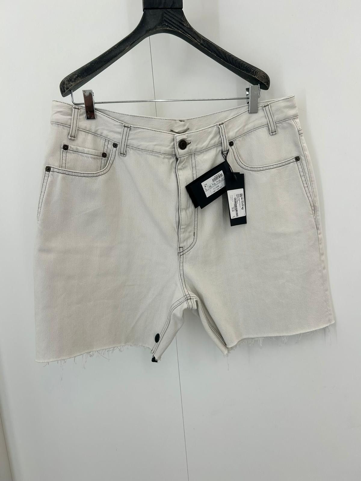 Saint Laurent Paris Five-pocket baggy shorts with raw edge Size US 33 - 4 Thumbnail