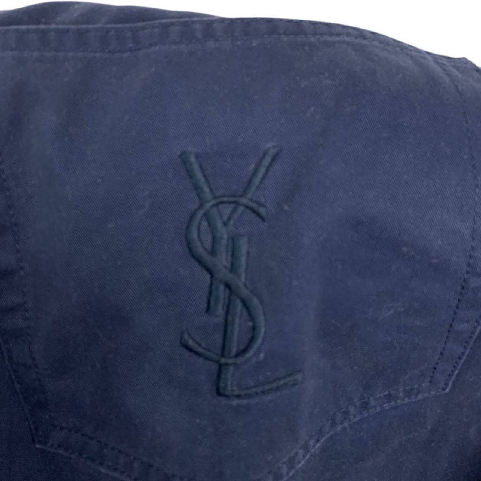 Yves Saint Laurent Yves Saint Laurent YSL Logo Navy Pants Size US 34 / EU 50 - 7 Thumbnail