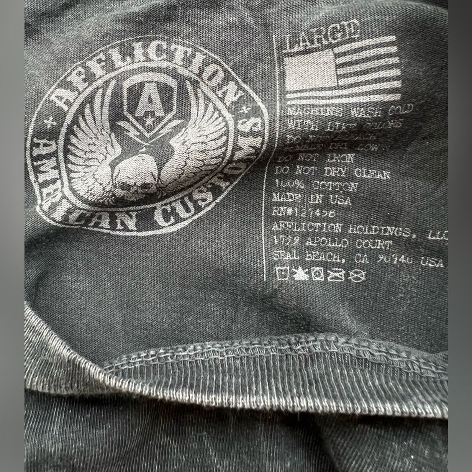 Affliction Affliction American Customs Longsleeve Skull Y2K Made USA Size US L / EU 52-54 / 3 - 6 Thumbnail