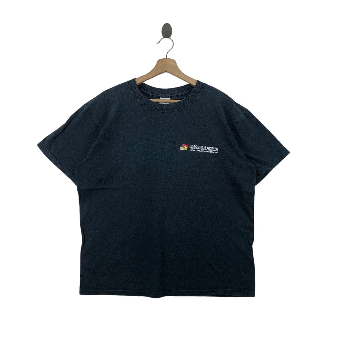 Vintage Vintage Japan Live Saving Oshman’s Tee Shirt Anvil Tag Size US L / EU 52-54 / 3 - 1 Thumbnail