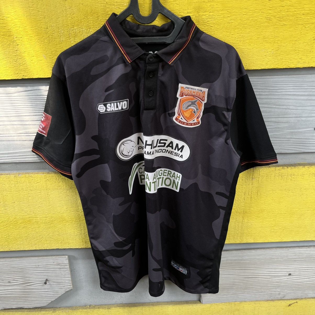 Other RARE PUSAMANIA BORNEO FC TSC INDONESIA MATCH WORN JERSEY Size US L / EU 52-54 / 3 - 1 Thumbnail