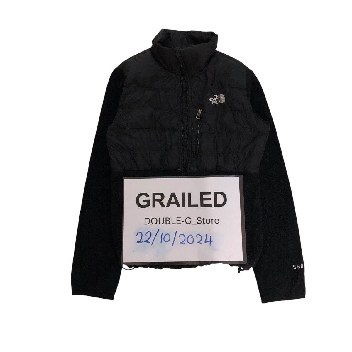 THE NORTH FACE JACKET 黒 double Boys THE NORTH FACE Black Full Double Zip Hooded HYVENT
