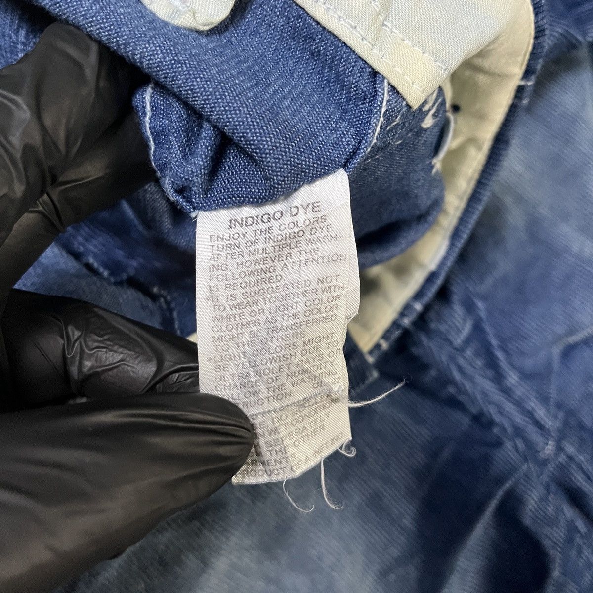 Ne-Net Nenèt Indigo Corduroy Zipper Pocket Pants Cropped Tapered Size US 30 / EU 46 - 7 Thumbnail