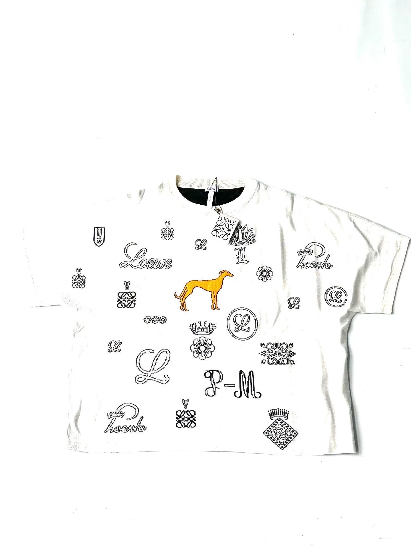 Loewe Loewe Casual Cartoon Wool Knit Tee Size US L / EU 52-54 / 3 - 1 Thumbnail
