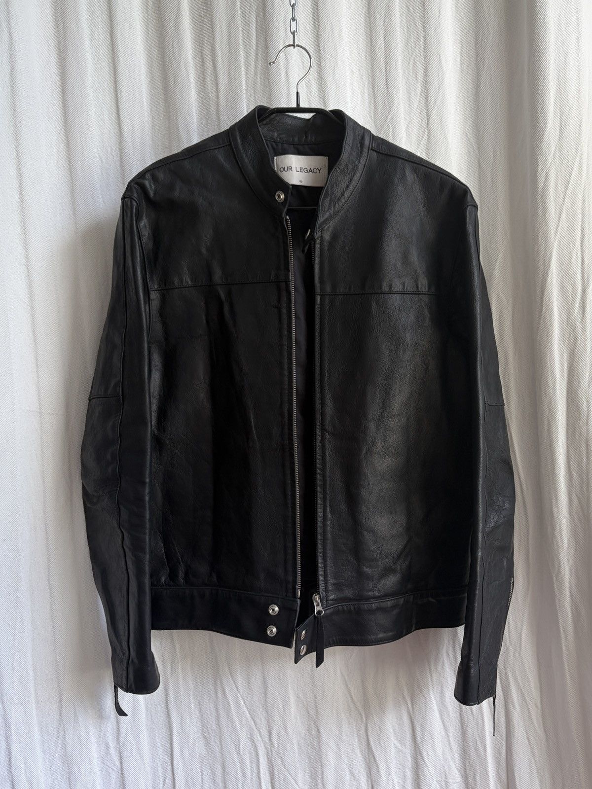 Our Legacy Café Racer Leather Jacket Size US M / EU 48-50 / 2 - 8 Thumbnail