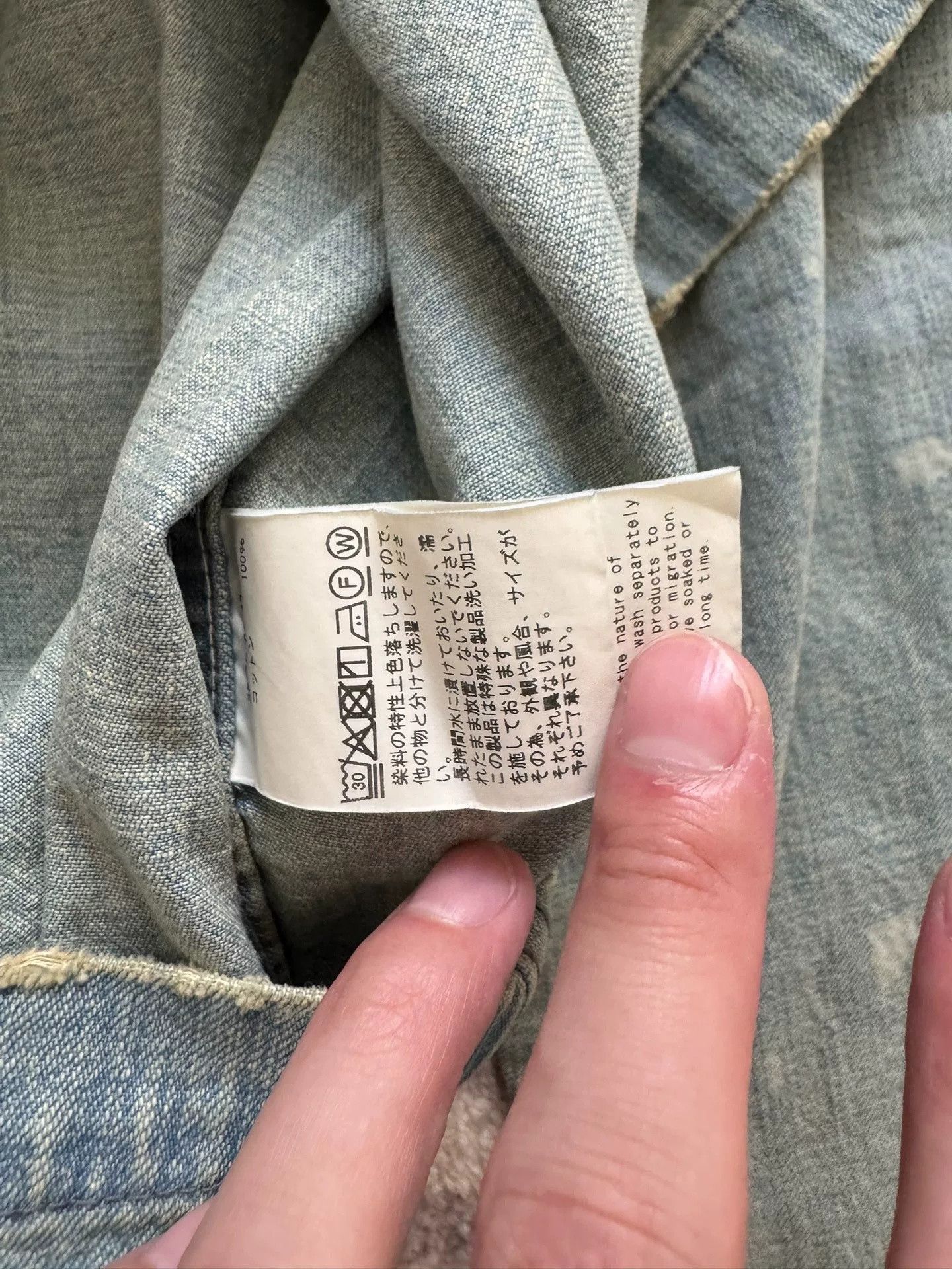 A.PRESSE A.PRESSE 25AW US Navy Denim Jacket Size US XXL / EU 58 / 5 - 6 Thumbnail