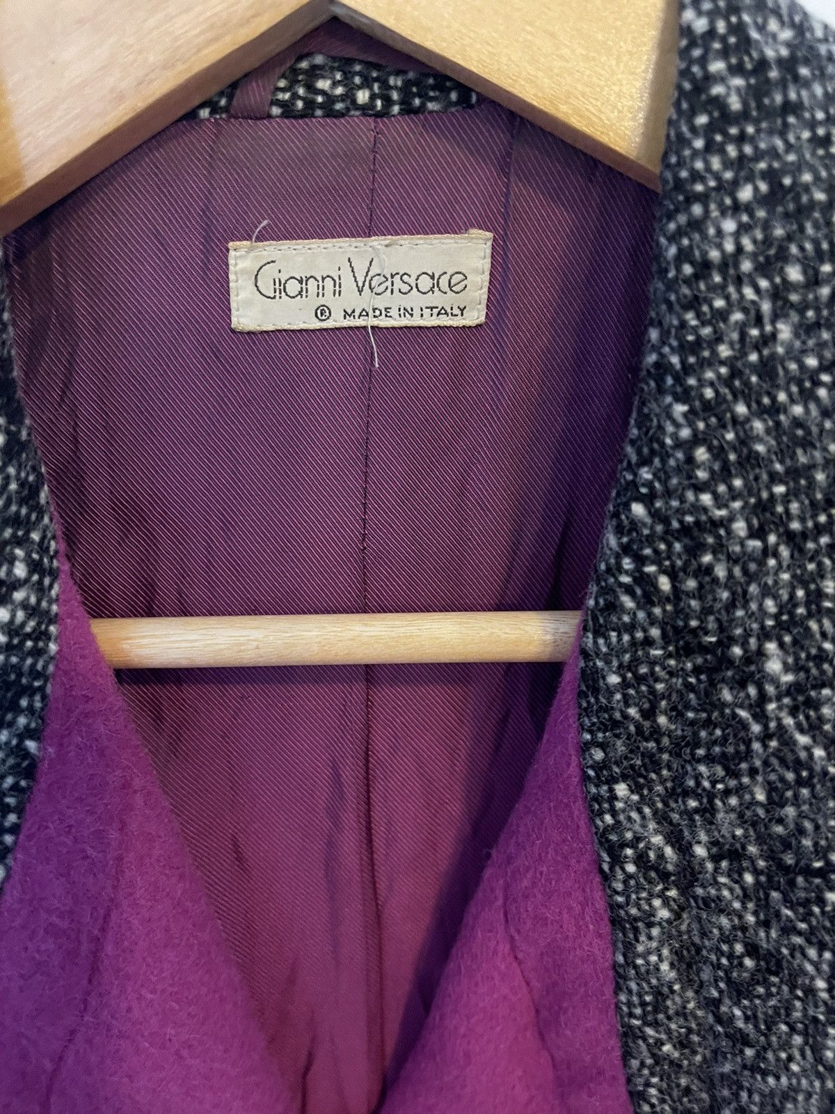 Versace Gianni Versace alpaca coat Size US M / EU 48-50 / 2 - 3 Thumbnail
