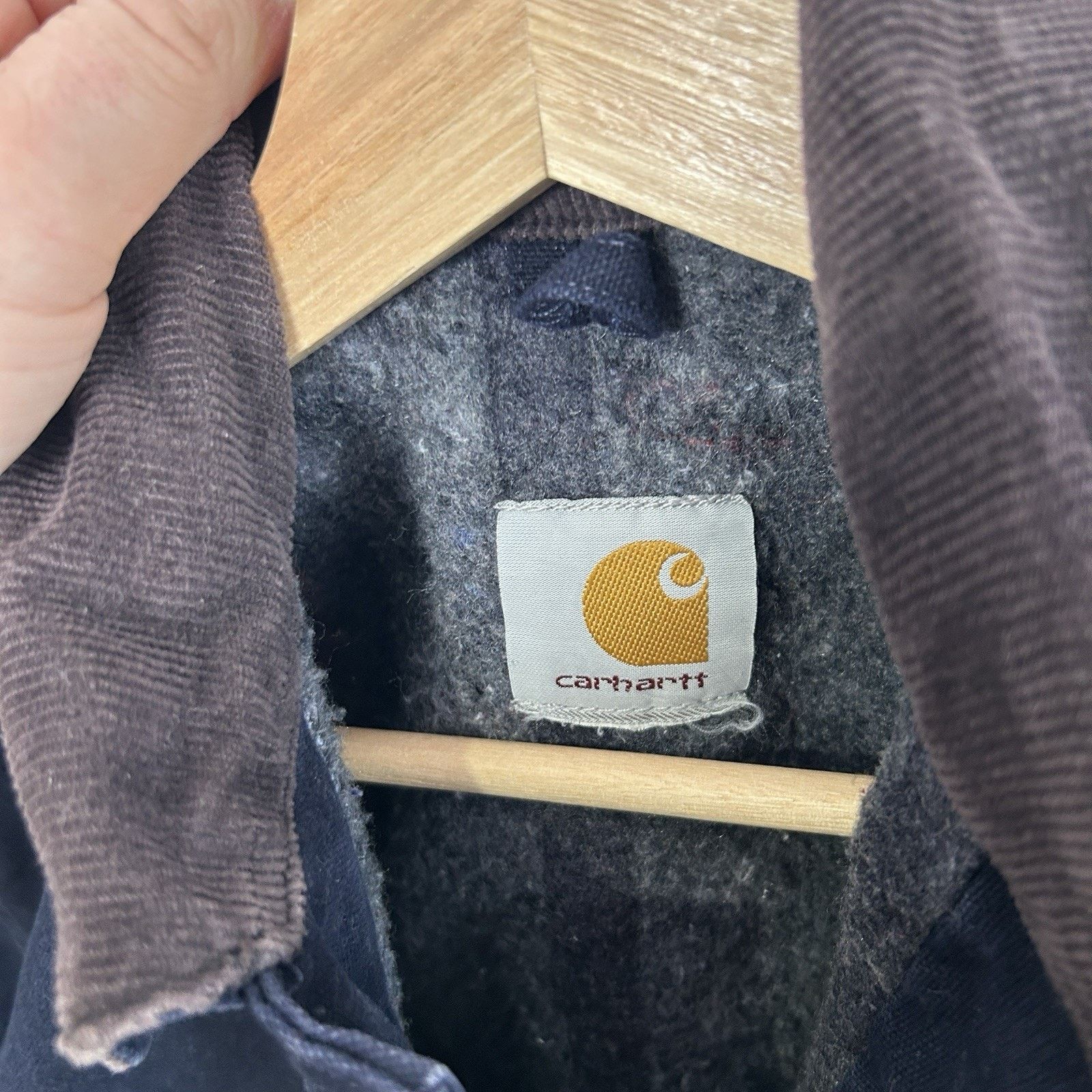 Carhartt Vintage Carhartt Blanket-Lined Chore Coat “Midnight Blue” Size US S / EU 44-46 / 1 - 11 Thumbnail