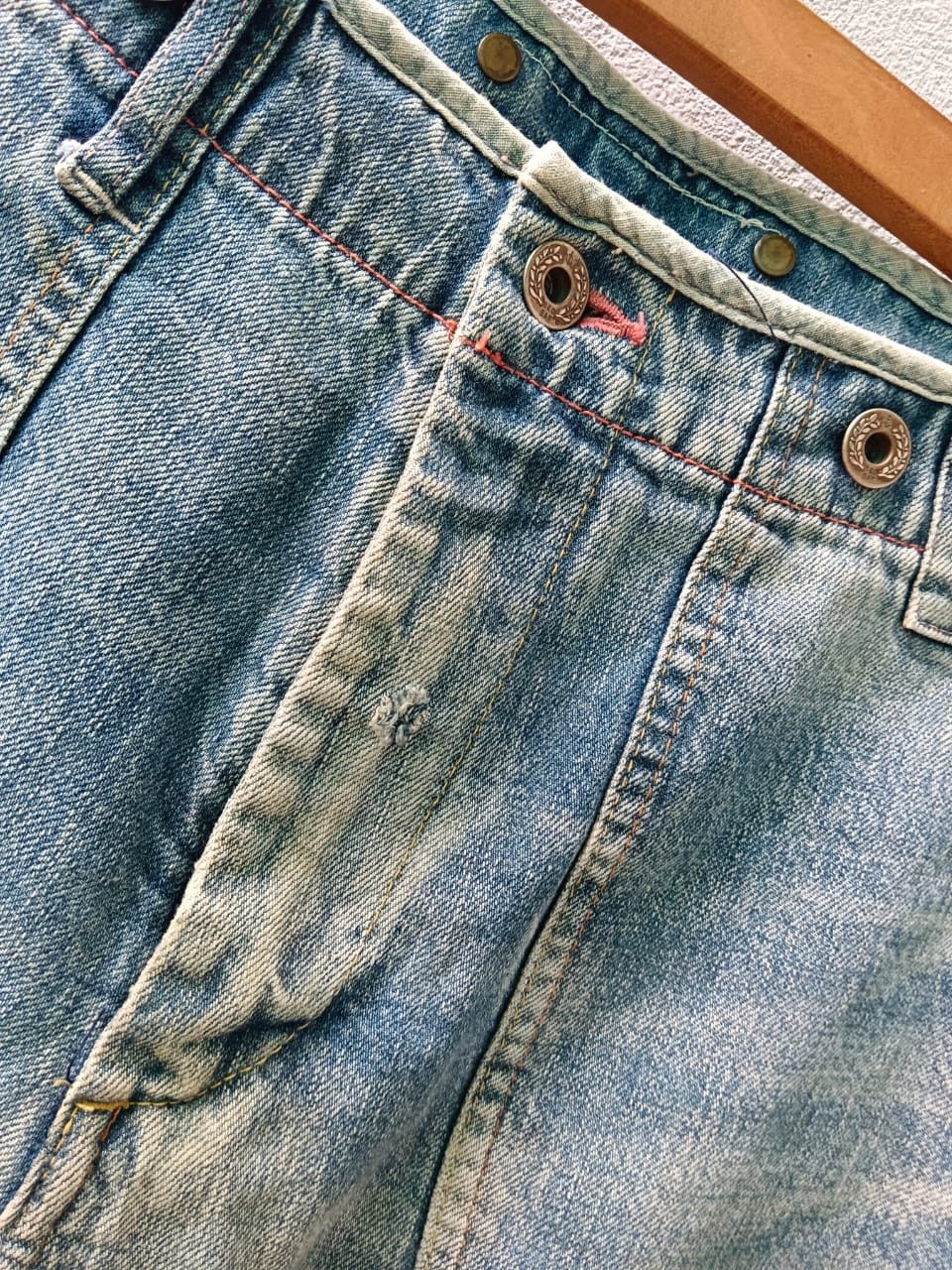 Paul Smith × Paul Smith Red Ear Paul Smith Red Ear Denim Bush Pants Size US 36 / EU 52 - 7 Thumbnail