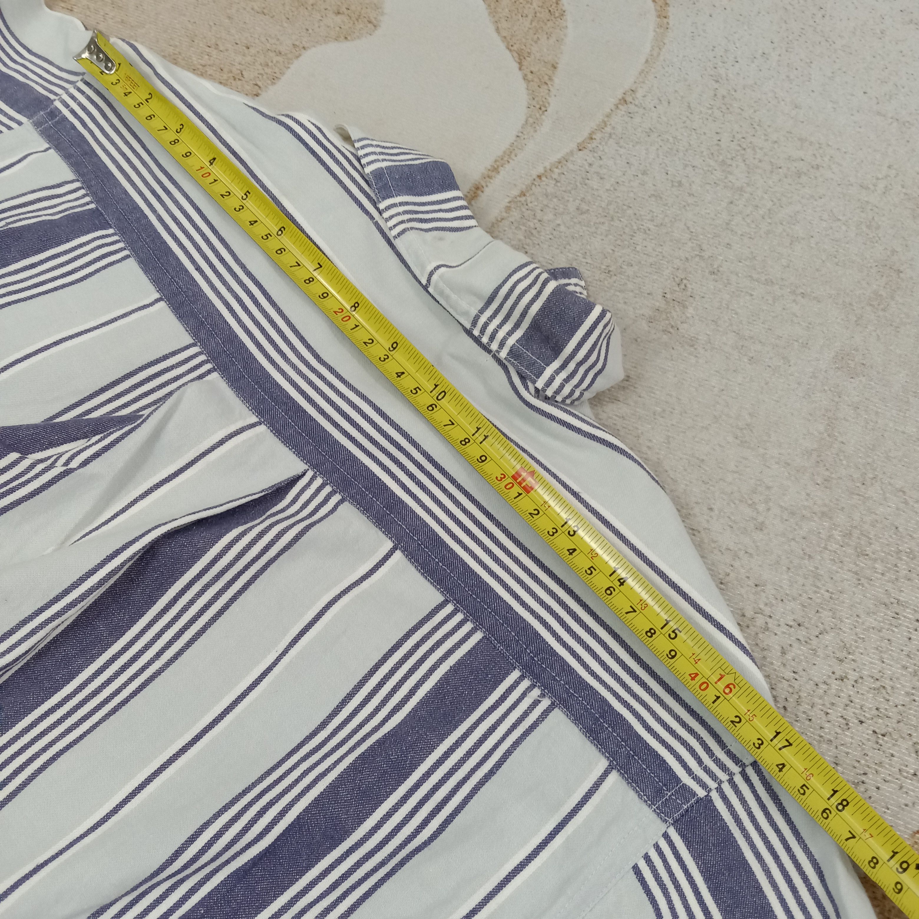 Comme des Garcons Comme Des Garcons 90's Stripes Dress Shirt C268N5 Size M / US 6-8 / IT 42-44 - 9 Thumbnail