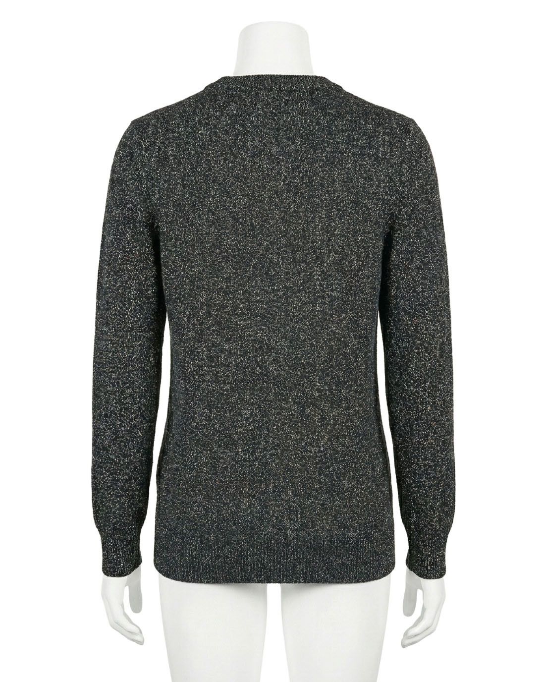 Saint Laurent Paris Saint Laurent Glitter Sweater - SS19 Size US S / EU 44-46 / 1 - 4 Thumbnail