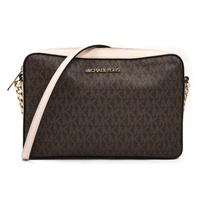 Michael Kors Michael Kors JET SET ITEM EW Coated Canvas Shoulder Bag Canvas Crossbody Bag 35F8GTTC3B DUTY FREE for USA