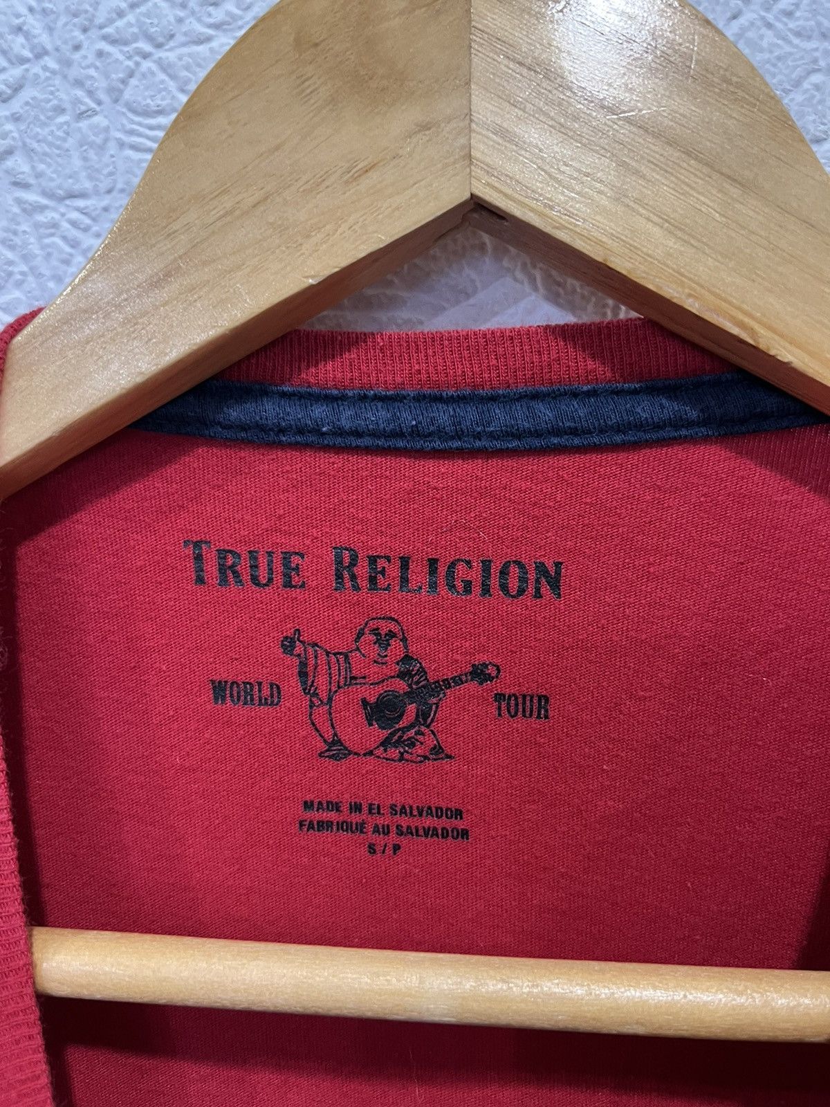 True Religion True Religion Red T Shirt Tee Size US S / EU 44-46 / 1 - 3 Thumbnail
