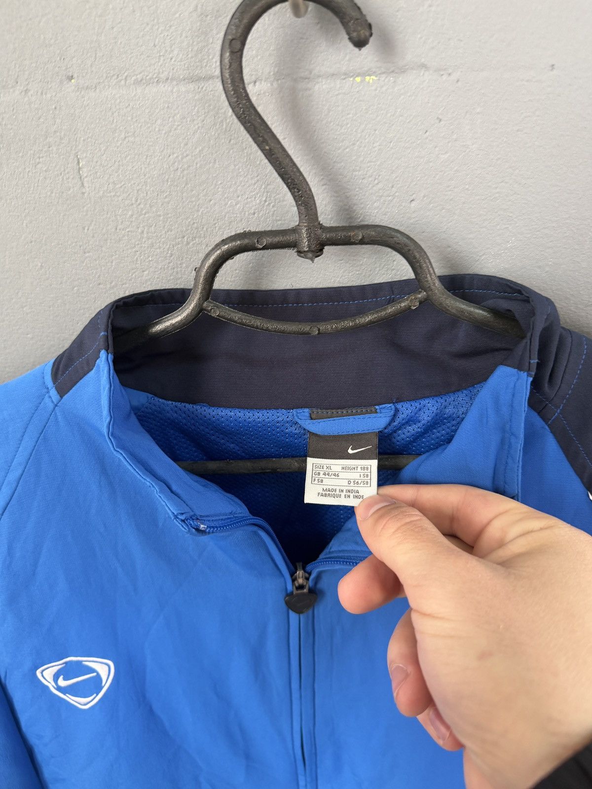 Nike Vintage Nike KNVB Nederland Track Jacket Soccer Jersey Rare Size US XL / EU 56 / 4 - 3 Thumbnail