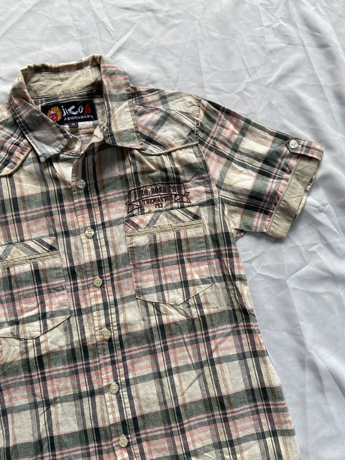 PPFM JIZOST BATSU 2 IN 1 PPFM CASUAL STRIPED BUTTON DOWN SHIRT Size US S / EU 44-46 / 1 - 19 Thumbnail