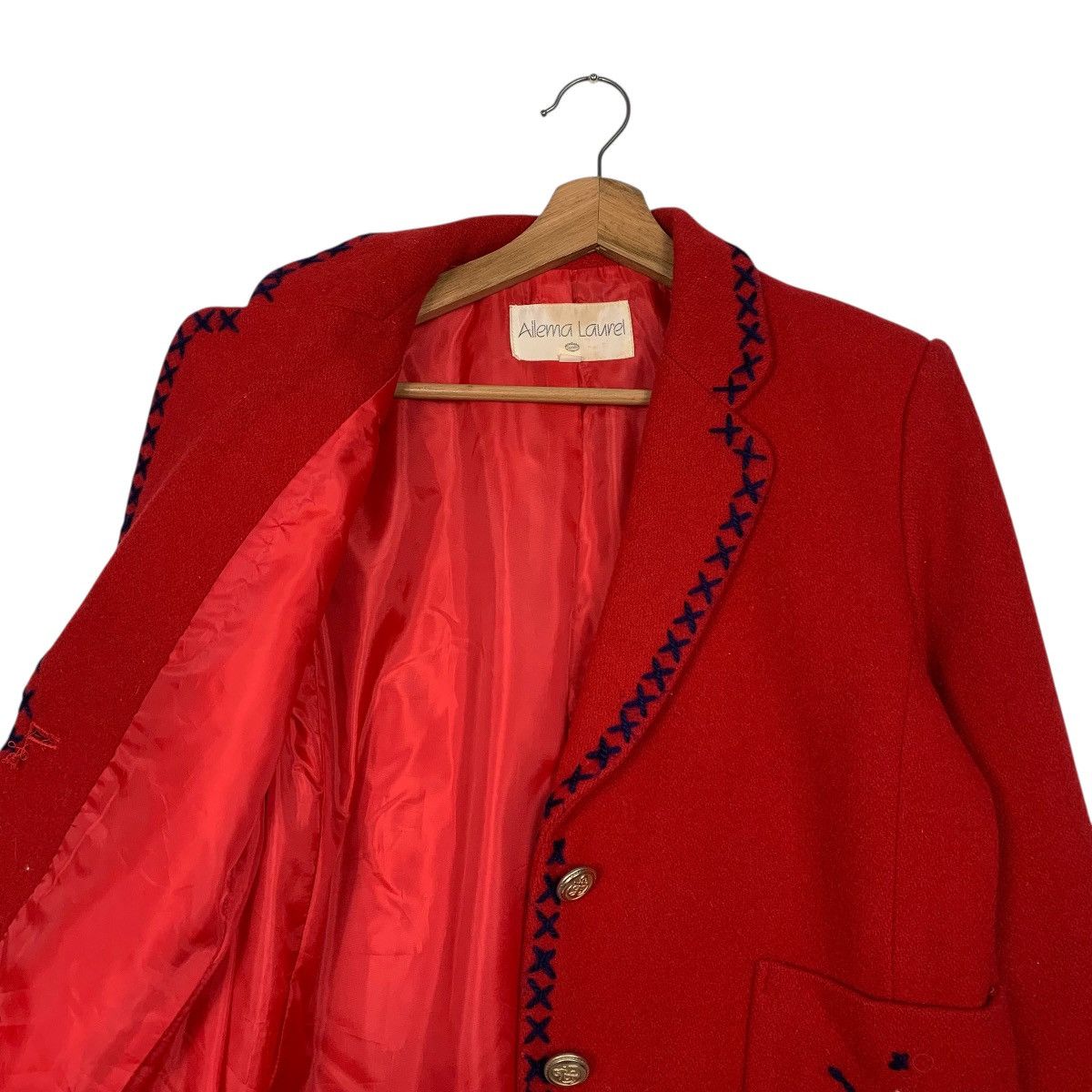 Japanese Brand Ailema Laurel Women Jacket Size M / US 6-8 / IT 42-44 - 10 Thumbnail