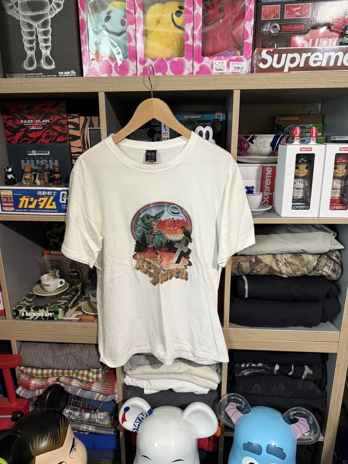 Number (N)ine Number (N)ine Rest in Heaven T-Shirt Size US L / EU 52-54 / 3 - 1 Thumbnail