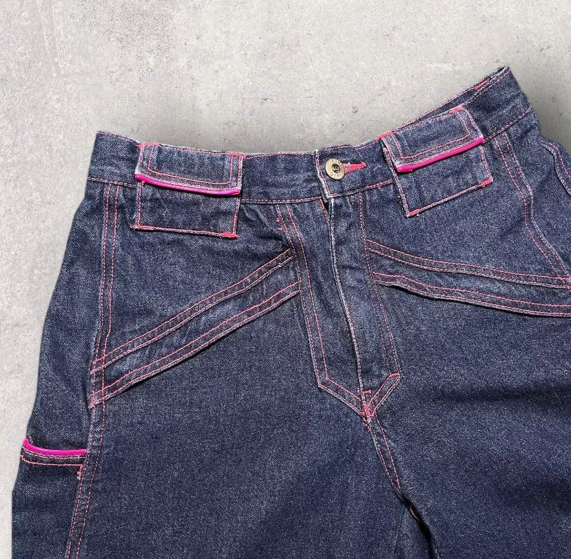 JNCO 90s Kikwear industry wide leg baggy jeans Size 27" / US 4 / IT 40 - 4 Thumbnail