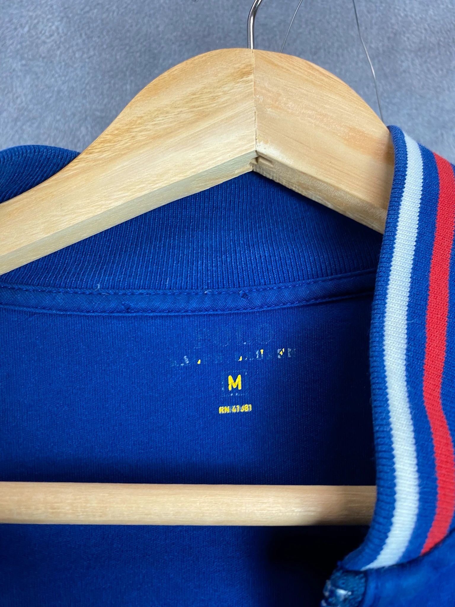 Ralph Lauren Ralph Lauren Navy Zip Bomber Jacket with Mini Logo Size M Size US M / EU 48-50 / 2 - 4 Thumbnail