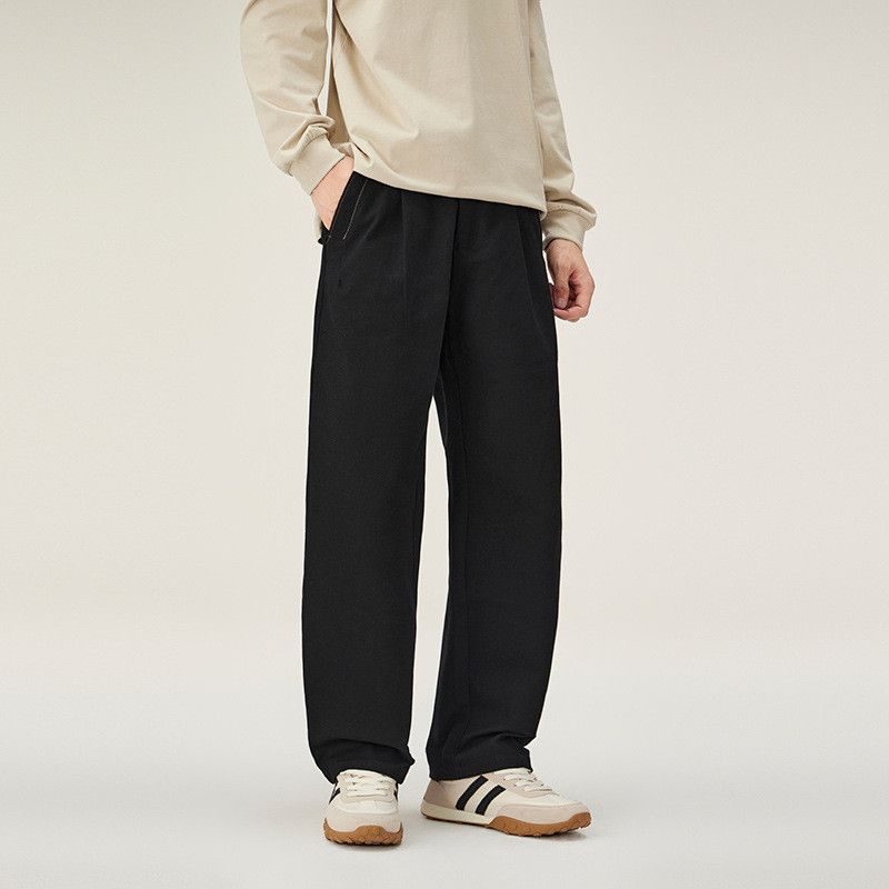 Japanese Brand American retro loose casual versatile curved trousers Size US 32 / EU 48 - 4 Thumbnail