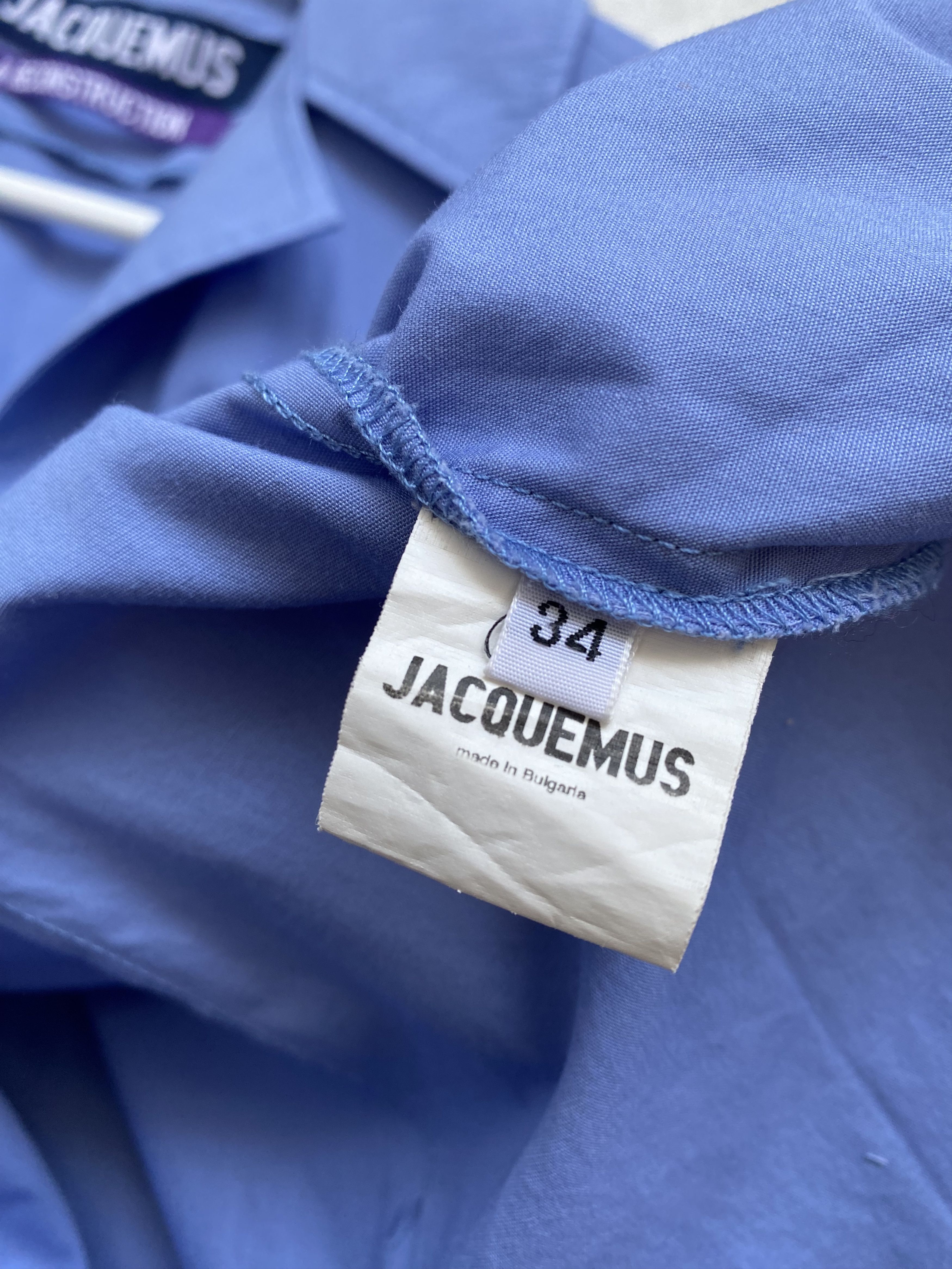 Jacquemus JACQUEMUS La Chemise AW16 Runway “La Reconstruction” Size XS / US 0-2 / IT 36-38 - 12 Thumbnail