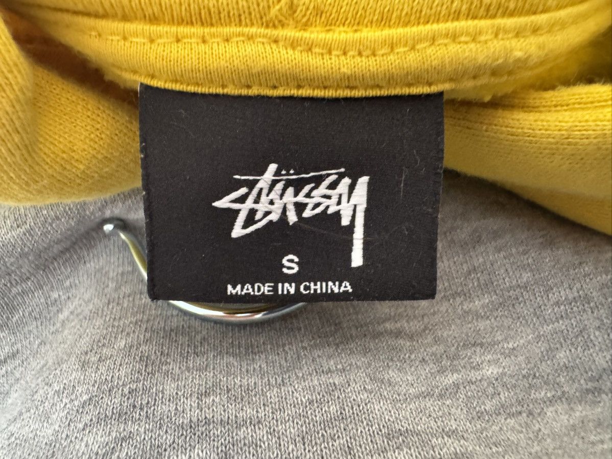 Stussy STÜSSY EMBROIDERED LOGO HOODIE YELLOW Size US S / EU 44-46 / 1 - 3 Thumbnail