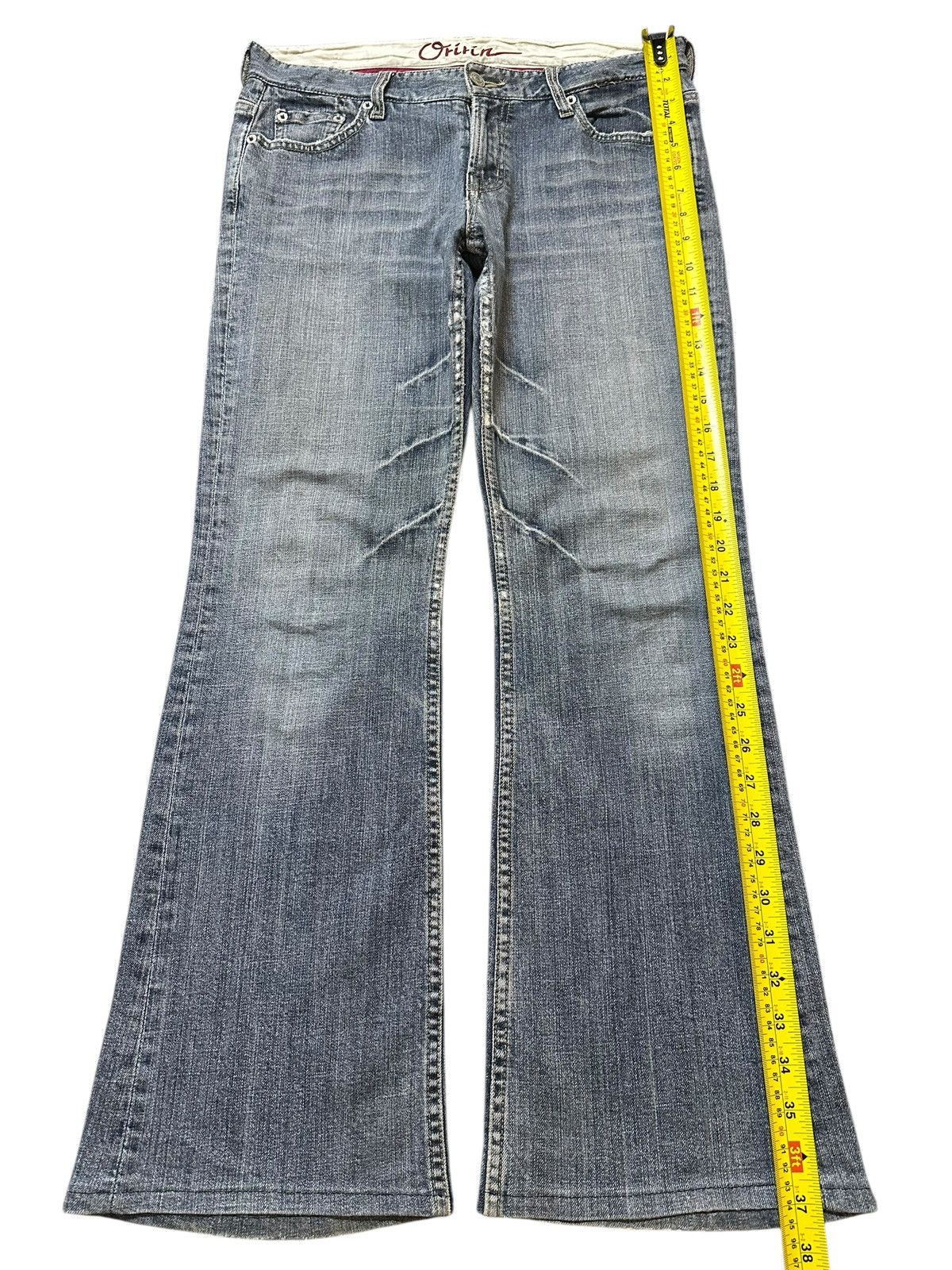 Japanese Brand Vintage Japanese Brand Blue Faded Wash Style Baggy Jeans Size US 31 - 11 Thumbnail