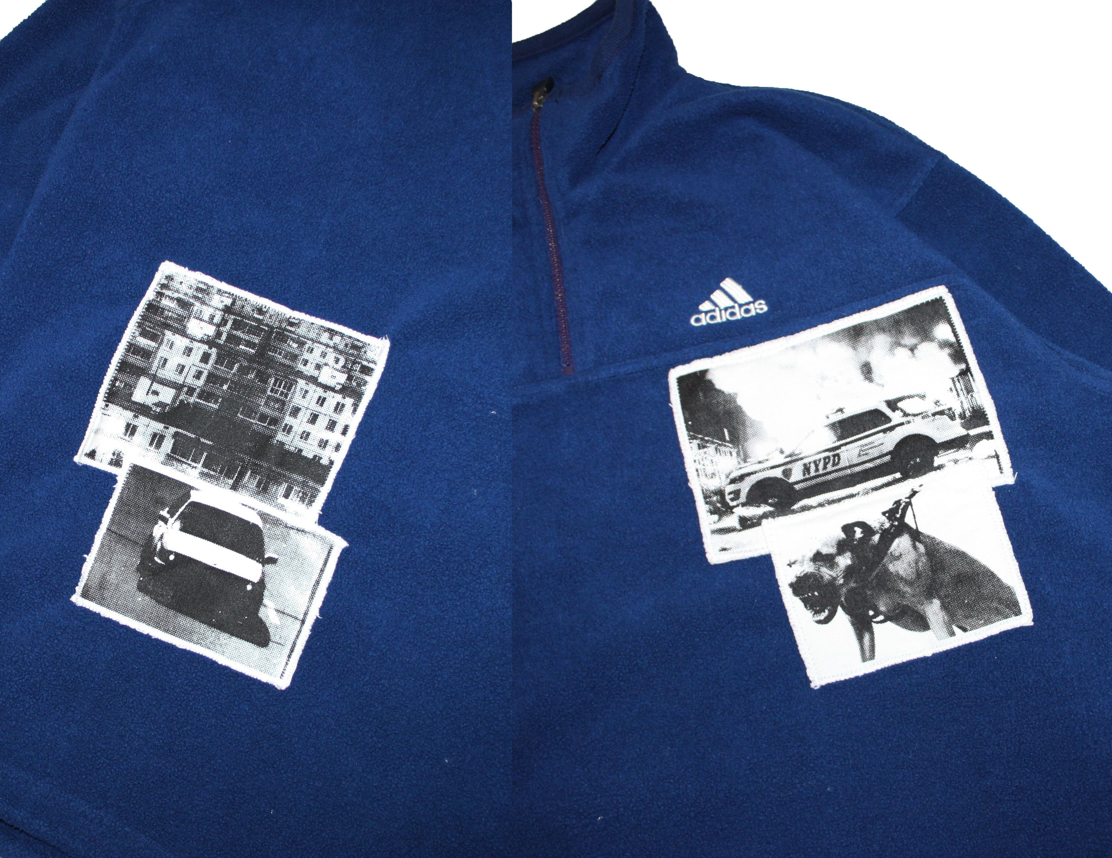 Adidas 1of1 Adidas Vintage Fleece Jacket Size US M / EU 48-50 / 2 - 3 Thumbnail