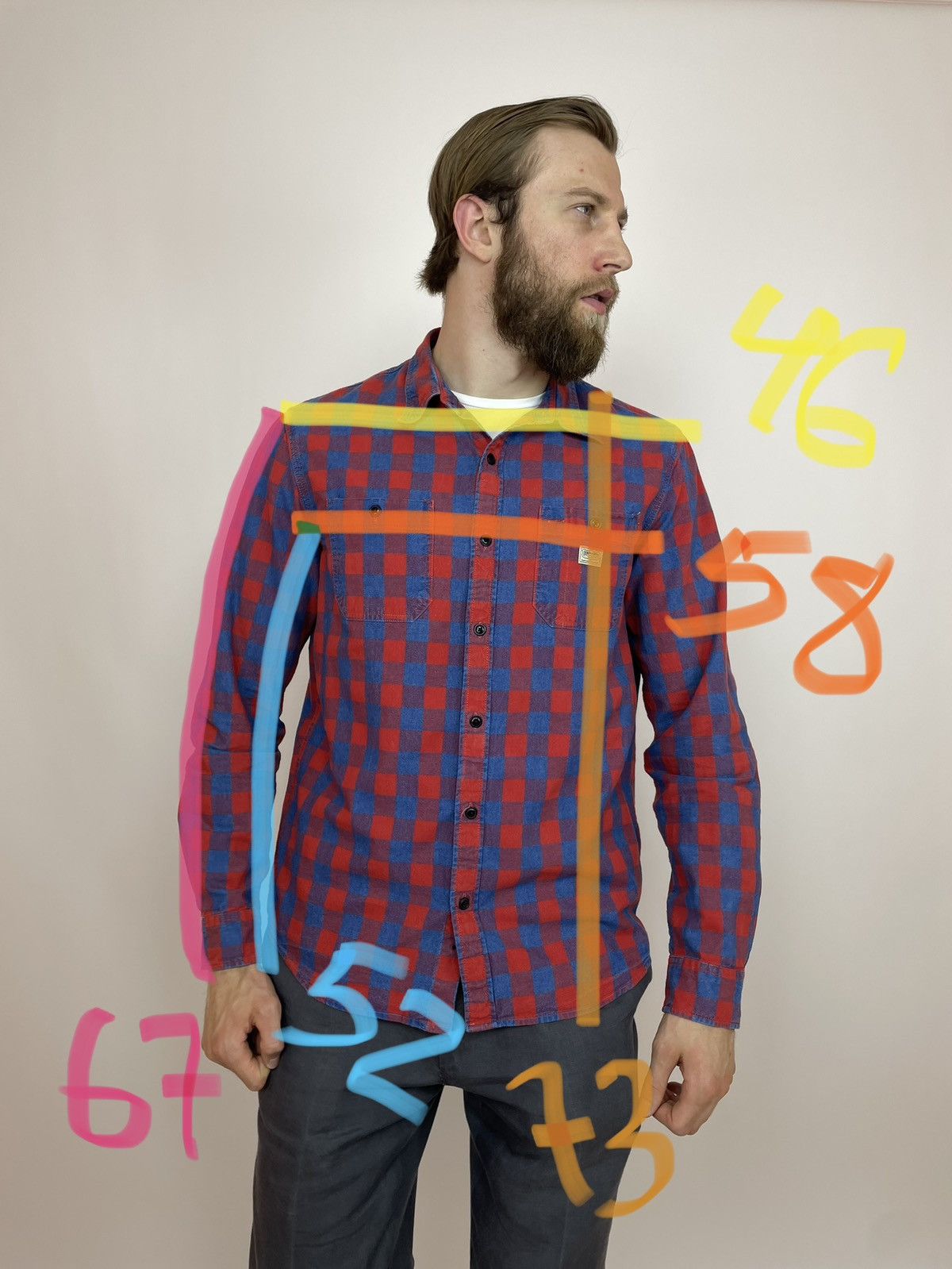 Ralph Lauren Denim supply Ralph Lauren Plaid shirt long sleeve size L Size US L / EU 52-54 / 3 - 14 Thumbnail