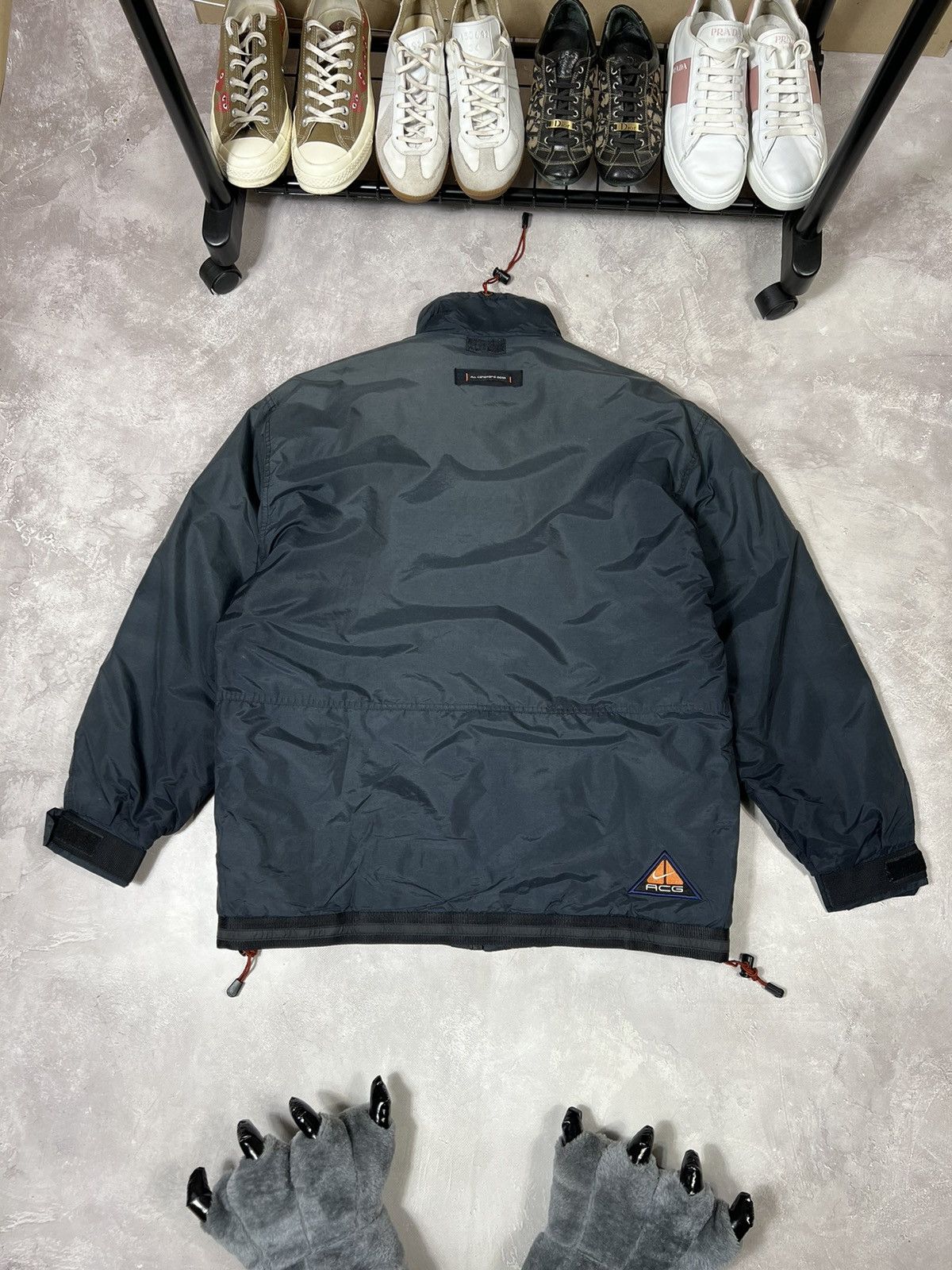 Vintage Vintage Nike ACG Outdoor Nylon Y2k Jacket Size US L / EU 52-54 / 3 - 2 Thumbnail