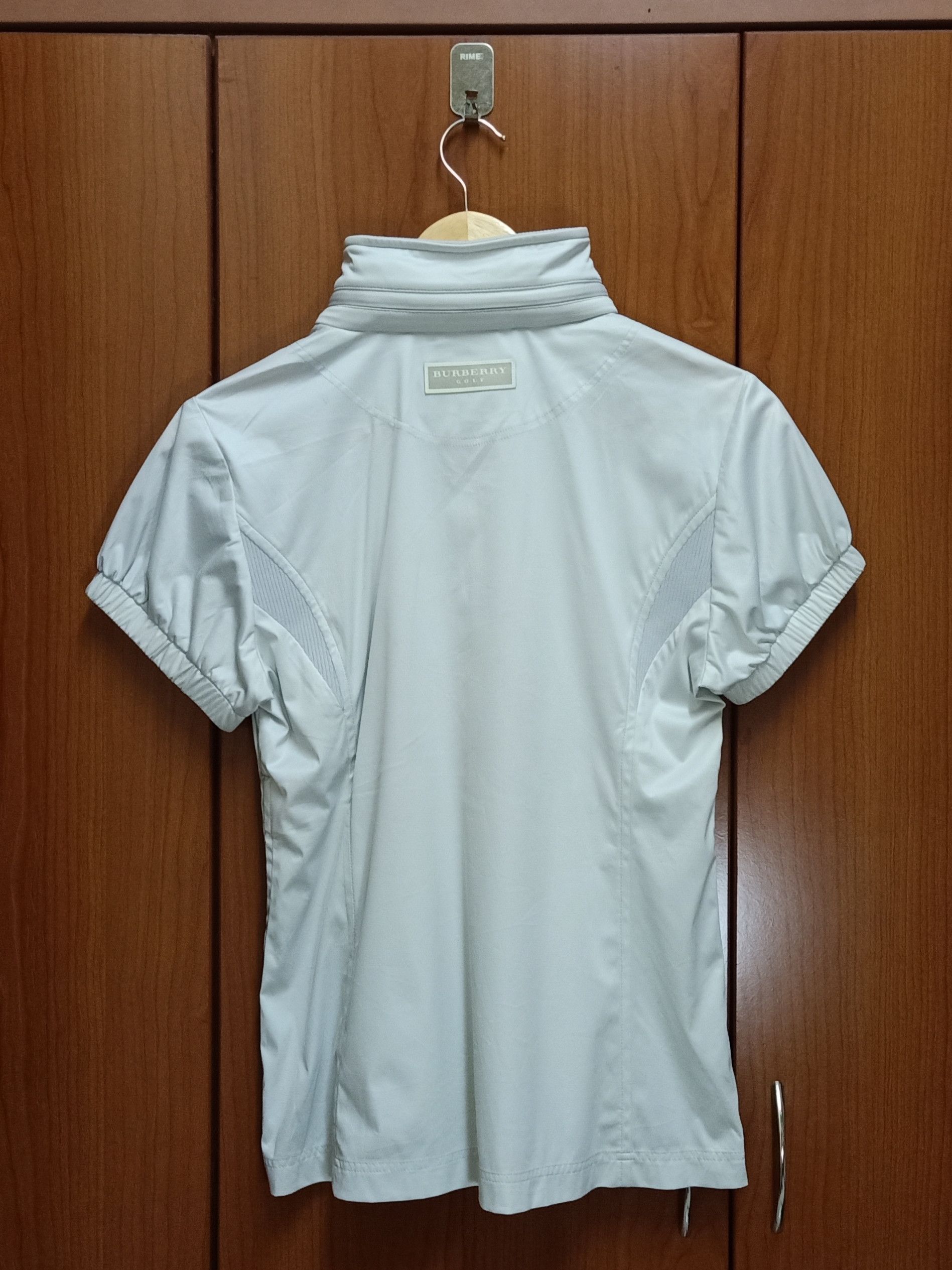 Burberry BURBERRY GOLF White Thin Hoodie Tucked In Golfer Jacket Size M / US 6-8 / IT 42-44 - 3 Thumbnail