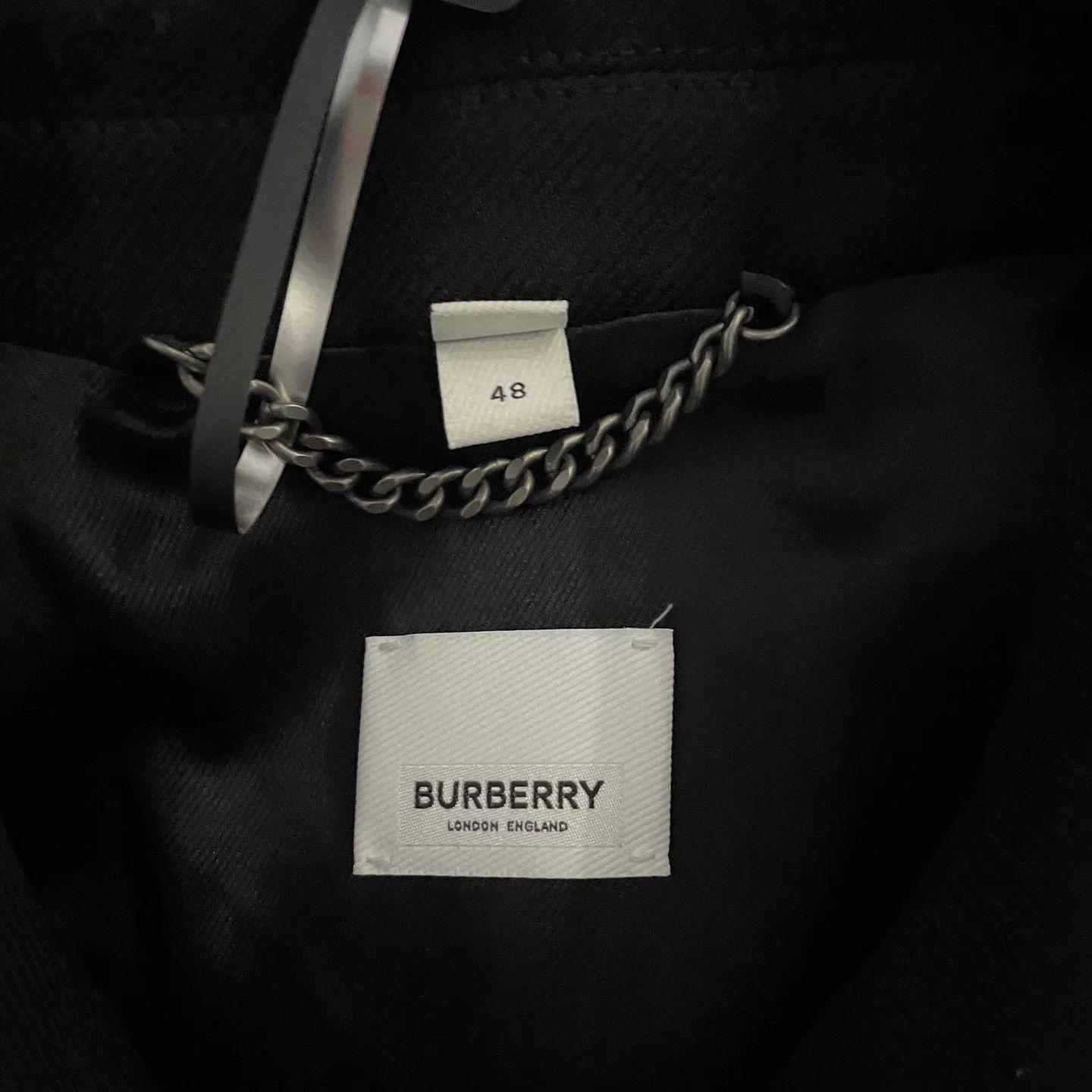 Burberry Burberry Wool & Silk Overcoat 48 (New) Size US M / EU 48-50 / 2 - 4 Thumbnail