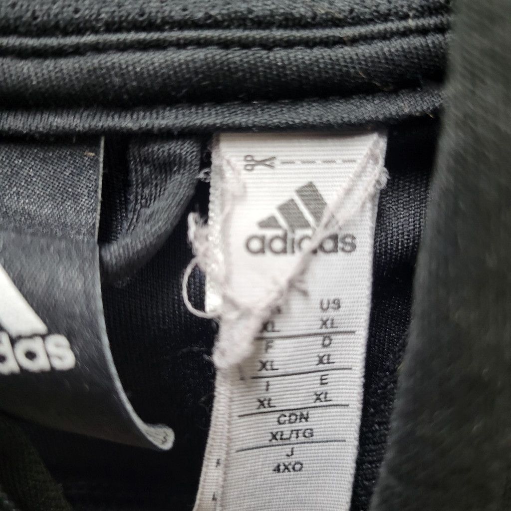 Adidas Adidas Men's Logo Long-Sleeves Pullover Hoodie Black Size XL Size US XL / EU 56 / 4 - 5 Thumbnail