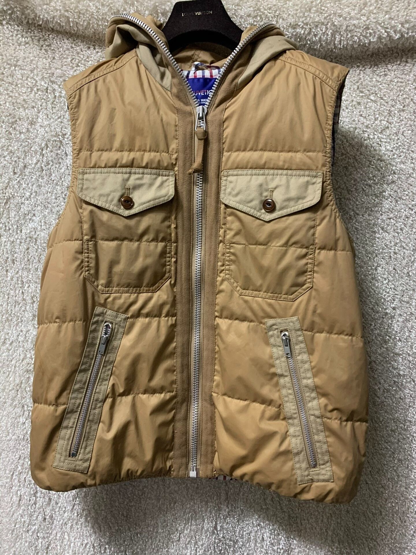 Duvetica Duvetica x CDG Men's Down Hooded Vest Size US XS / EU 42 / 0 - 1 Thumbnail